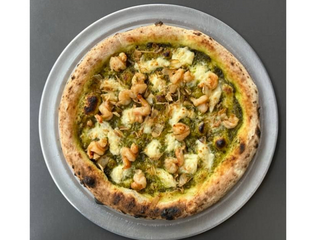 Піца з креветками та песто (220г)