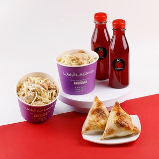 Комбо на двоих "Сливочный лагман"