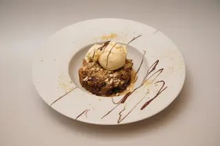 Healthy apple cake