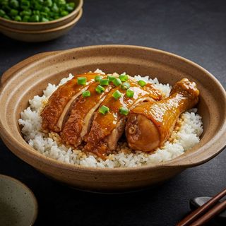 Braised Chicken With Rice