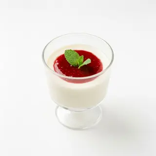 Panna cotta la pahar