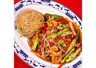 Combinado de langostino