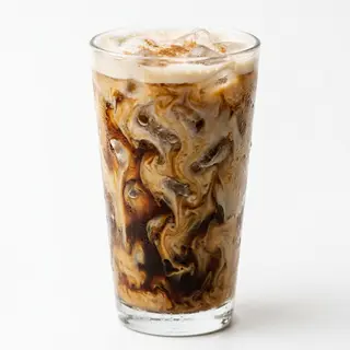 Iced Dirty Chai Latte  (490Ml.)