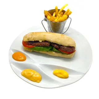Sandwich viande hachée
