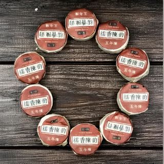 Шу пуер з клейким рисом (7 грам) - 1шт