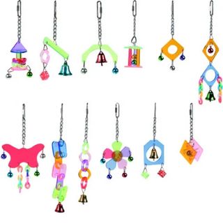 FLAMINGO Igračka za ptice Visilica akril Mini, razlih oblika (KOD FLA108632)