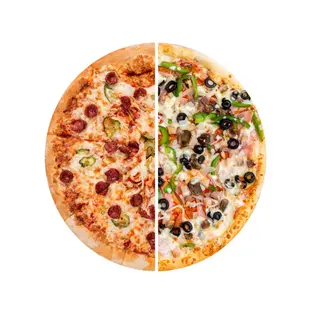Pizza Moitié Moitié 