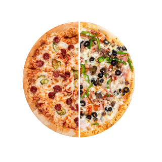 Pizza Moitié Moitié 
