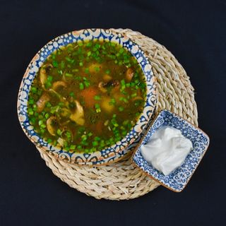 Суп из белых грибов