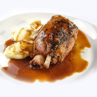 Свински джолан с манатарки 500гр.