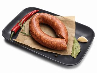 Domowa kiełbasa wędzona Ковбаса домашня копчена (300g)
