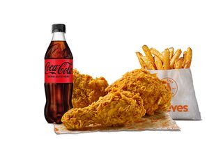 Menu 3 Pezzi di Pollo per 1