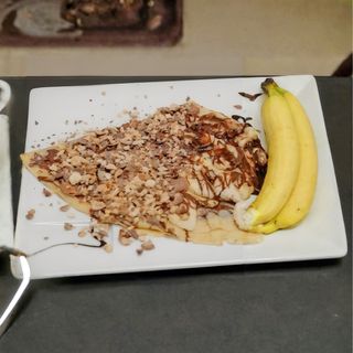 Crêpes Nutella aux Fruits secs