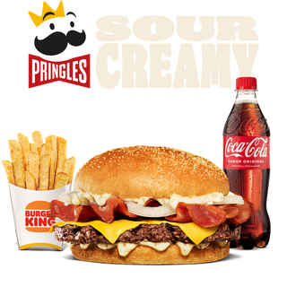 Menú Pringles Sour Creamy Carne Grande