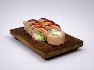 Premium Philadelphia Aburi (z opalanym łososiem) (340g)