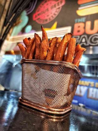 CRISPY SWEET POTATO FRIES 170GR
