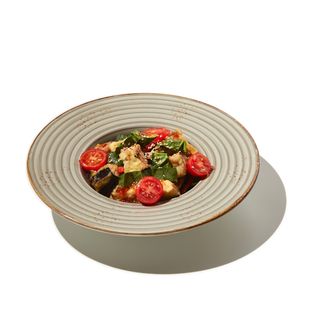 Баклажан кисло-сладком соусе