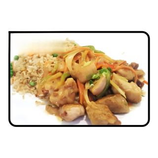 25. Plato 3 Arroz Con Pollo Al Curry Rojo