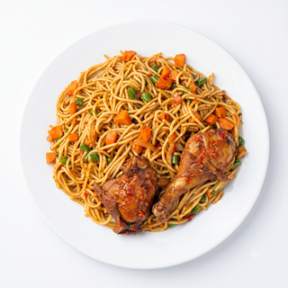 Spaghetti and Chicken