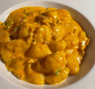 Gnocchi di patata con salsa di granchio