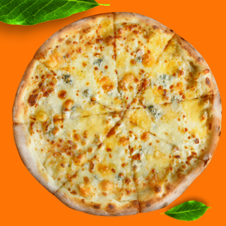 Pizza 3 Queijos (Mozzarella, Gorgonzola e Cream Cheese)