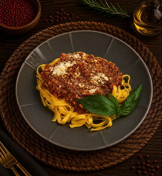 Tagliatele cu ragu de pui