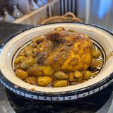 Tajine poulet aux olives messlalla 