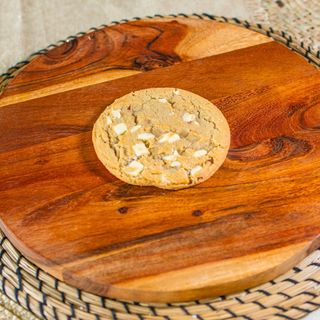 Cookie de Chocolate Branco e Framboesa