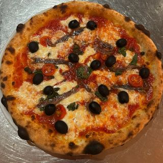 Pizza Napoli (30 cm. a 33 cm. aprox.)