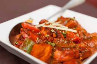 Garlic Chilli Chicken /  Pollo Con Ajo Y Chilli