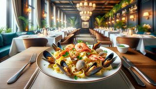 PAPARDELE CU FRUCTE DE MARE 300g