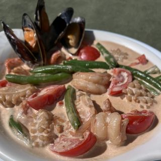 Соте з морепродуктами  ( 400г)