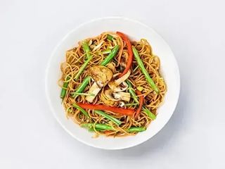 Рисова локшина з овочами