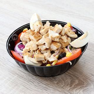 Ensalada de pollo a la plancha