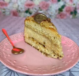 Bolo Bolacha Crocante - Fatia