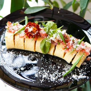 Омлет от шефа с ветчиной и сыром креметте