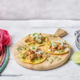 Menú Tacos Carnitas
