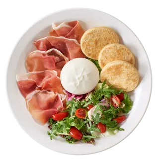 Piatto Burrata e Parma
