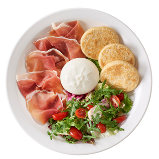 Piatto Burrata e Parma