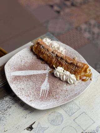 Crêpe Caramel Et Amande