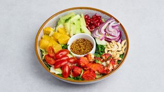 Grilled panner salad