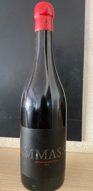 Bottiglia vino rosso Ammasso
