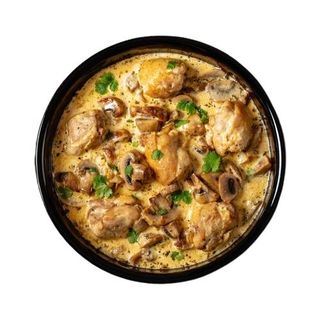 50. Pollo champiñones