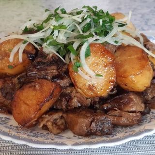 Куурдак с картошкой 