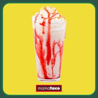 Batido de Fresa con Galleta