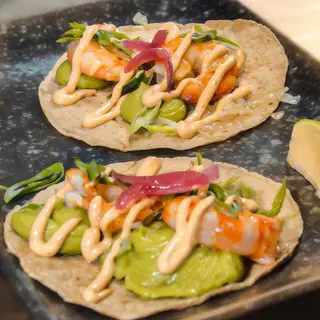 Tacos MX de gambón (2 uds.)