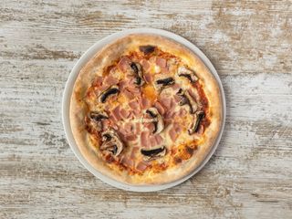 Pizza Prosciutto E Funghi (30 Cm.)