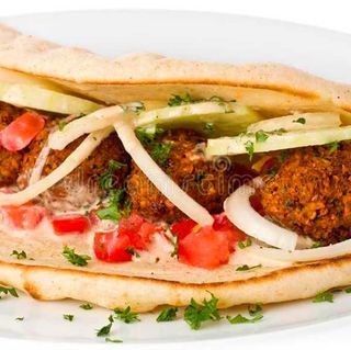 Piadina falafel