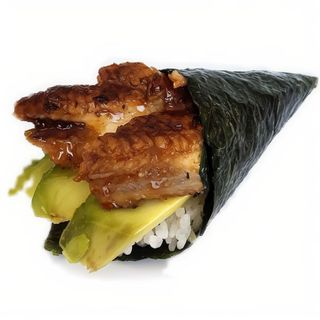 Temaki De Anguila Y Aguacate