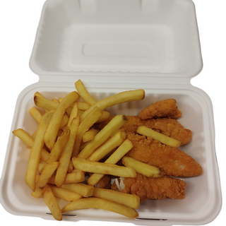 Stripsy + frytki 5szt